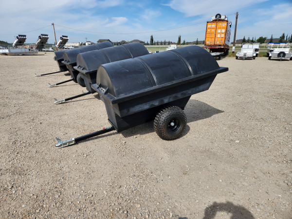 2025 Canadian Made Trailers 6' Single axle slope back