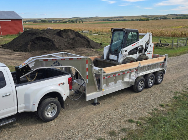 2026 Nordtek 82" x 16' Gooseneck